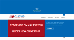 Desktop Screenshot of clovisurgentcare.com